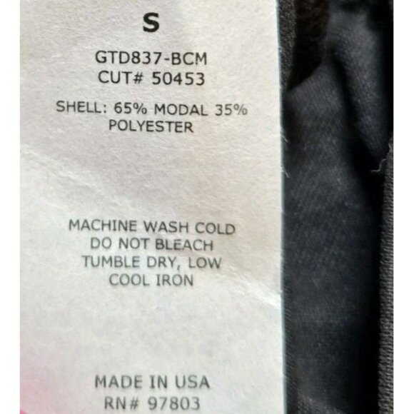 Green Envelope Womens Top Small Modal Blend Dolman 3/4 Sleeve USA Made New Tags - Picture 8 of 8